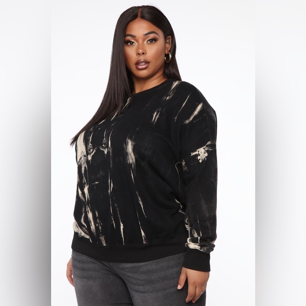 FASHION NOVA | Dangerous Affection Tie-Dye Sweatshirt